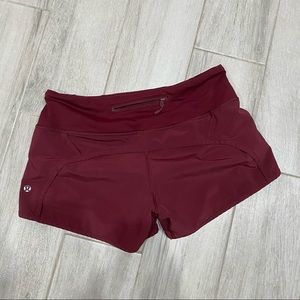 Lululemon Speed Shorts